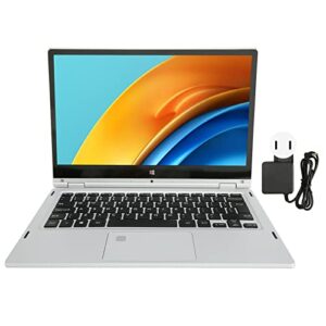 VINGVO 2 in 1 Laptop 360 Degree Rotation 13.3 Inch Laptop Touch Screen 1920 X 1080 for Office (16+512G US Plug)