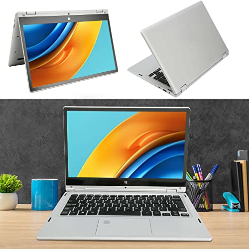 VINGVO 2 in 1 Laptop 360 Degree Rotation 13.3 Inch Laptop Touch Screen 1920 X 1080 for Office (16+512G US Plug)