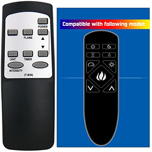 Replacement for Twin Star ClassicFlame Electric Fireplace Heater Remote Control 25IH042CGL 25IH042CGL-A001 251H042CGL 251H042CGL-A001