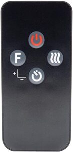 replacement for fmi electric fireplace heater remote control fef26 fef260 f2609e r71007a 125397-01