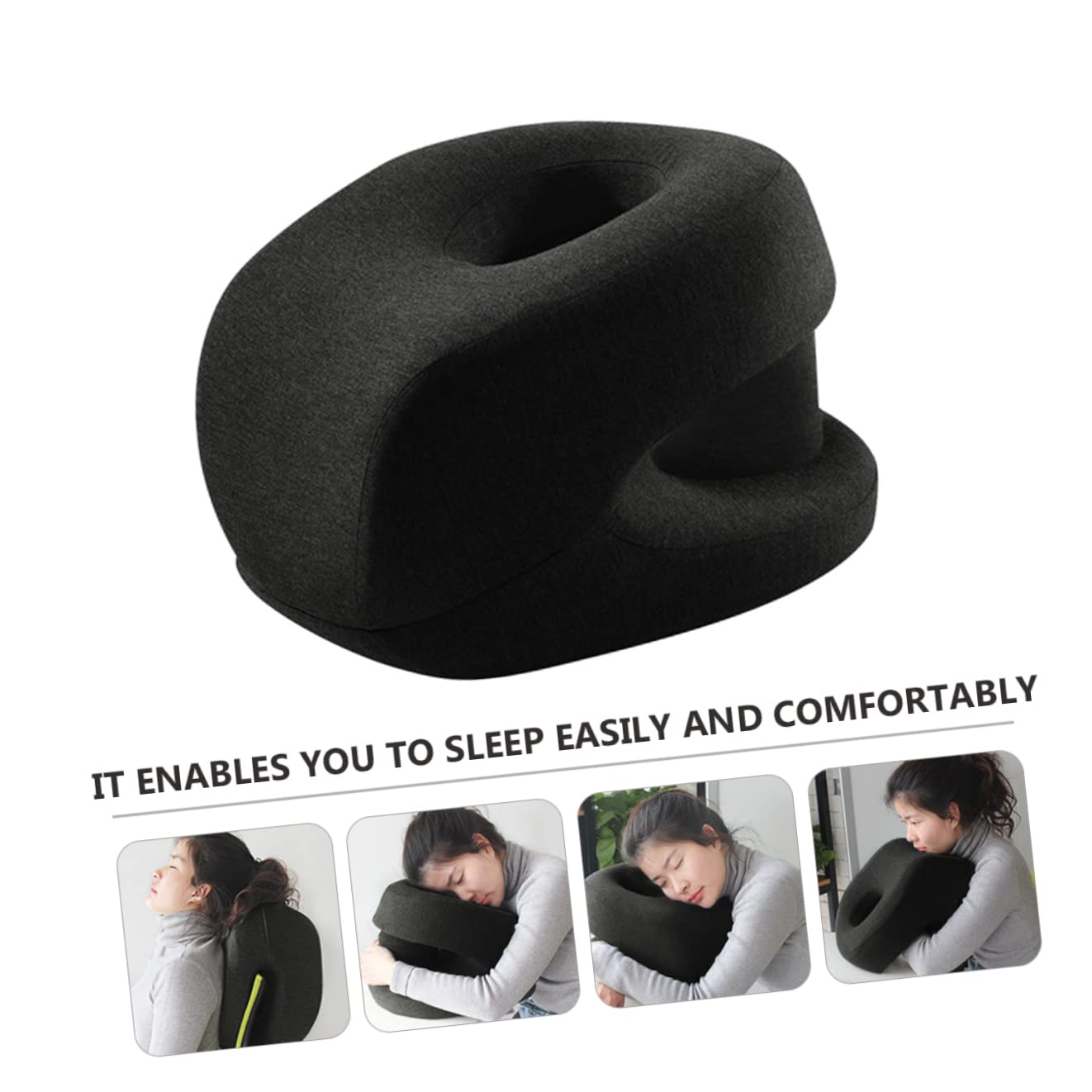 ORFOFE Nap Pillow Adjustable Office Space Memory Foam Cushion