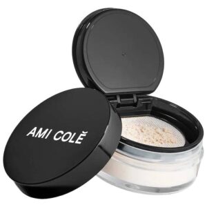 ami colé skin melt talc-free loose setting powder - translucent - for all skin tones