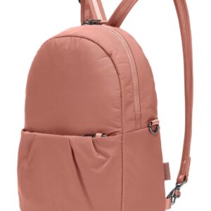 Pacsafe Women's Citysafe CX Anti Theft Convertible Backpack-Fits 11" Tablet, ECONYL Rose