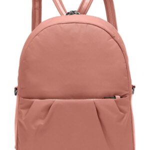 Pacsafe Women's Citysafe CX Anti Theft Convertible Backpack-Fits 11" Tablet, ECONYL Rose