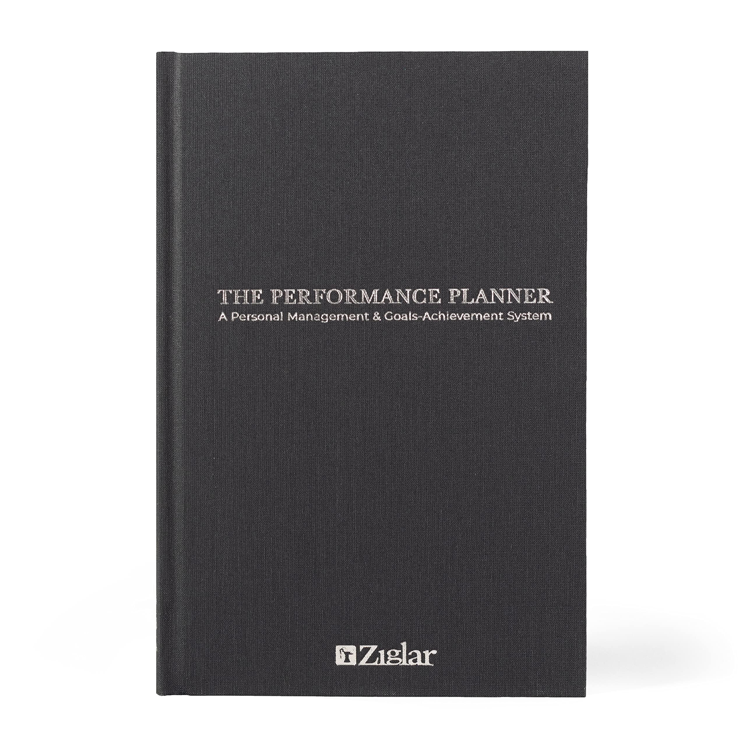 The Performance Planner | Linen Edition | By Zig Ziglar | 6x9 inch Hardcover Daily Planner Journal and For Daily Weekly Monthly and Yearly Goal Setting And Achieving