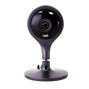 google nest cam indoor 1080p security camera - nc1102es - black (renewed)