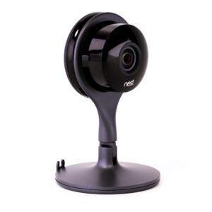 Google Nest Cam Indoor 1080p Security Camera - NC1102ES - Black (Renewed)