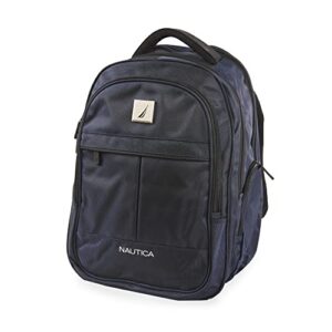 nautica backpack, navy, 18"