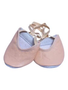 tw leather ballet rhythmic gymnastics toe shoe (us_footwear_size_system, adult, women, alpha, medium, medium) pink