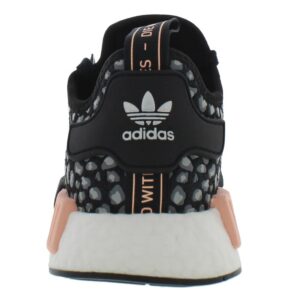 adidas Originals NMD R1 Womens Shoes Size 9.5, Color: Black/White/Grapefruit