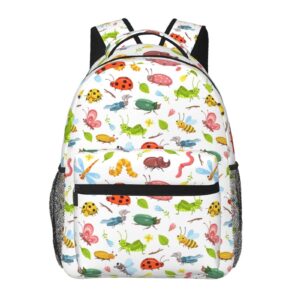 insect backpack cute laptop backpack animal tablet travel picnic bag cute backpack bag for women men