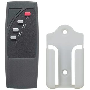 Replacement Remote Control for Twin Star Duraflame DFS-550-20 DFS-550-22 DFS-550-22-BLK DFS-550-22-RED DFS-550-24 3D Electric Fireplace Heater