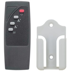 Replacement Remote Control for Twin Star Duraflame DFI-3108-01 DFI-3108-02 DFI-3108-03 DFI-3108-04 DFI-3108-05 DFI-550-22 3D Flame Effect Infrared Quartz Electric Stove Heater