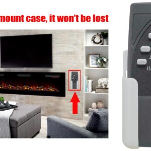 GENGQIANSI Replacement Remote Control for Twin Star Duraflame DF1-3108-05 DF1-550-22 DFI-3108-01 DFI-3108-02 3D Electric Fireplace Heater