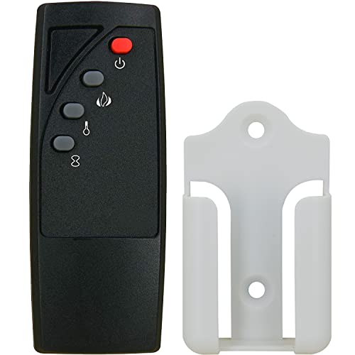 Replacement Remote Control for Twin Star Duraflame DFI-4108-02 DFI-4108-02-A03 DFI-5017-01 DFI-5017-02 DFI-5017-03 3D Electric Fireplace Heater Stove Heater