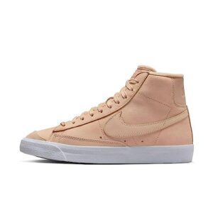 nike blazer mid prm mf tan/white dq7572 200 women's size 9.5 kc