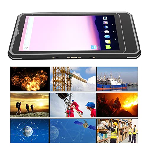 Airshi Tablet PC, 1920x1200 Full HD IP68 Waterproof Rugged Tablet for Industrial Warehouse (US Plug)