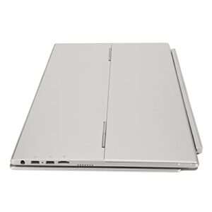 FOTABPYTI 12.3 Inch 100-240V 2 in 1 Laptop Portable Tablet 12GB RAM Magnetic Keyboard Stereo Speakers for Work (12+512G US Plug)