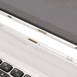 FOTABPYTI 12.3 Inch 100-240V 2 in 1 Laptop Portable Tablet 12GB RAM Magnetic Keyboard Stereo Speakers for Work (12+512G US Plug)