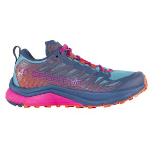 la sportiva jackal ii trail running shoe - women's storm blue/lagoon 40.5