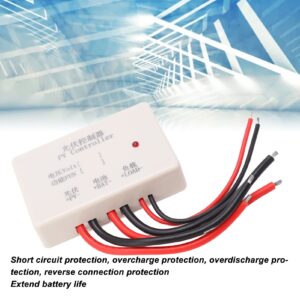 Smart Solar Panel Battery Regulator Boost PV Controller Overload Protection 3.2V to 5V for Caravan Monitoring (3.2V-B)