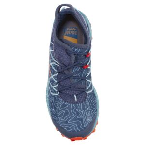 La Sportiva Womens Mutant Trail Running Shoe, Storm Blue/Cherry Tomato, 9.5