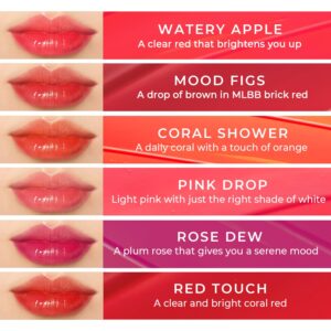 LOVB LOVB Water Drop Stain Tint 0.13 oz. | Liquid lip stain tint | Moisturizing lip tint | Lip makeup | Lightweight, Longwear | Hydrated Lips (04 PINK DROP)