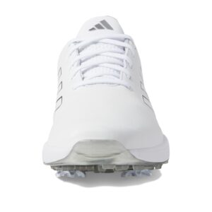 adidas ZG23 Lightstrike Golf Shoes Footwear White/Dark Silver Metallic/Silver Metallic 8.5 E - Wide