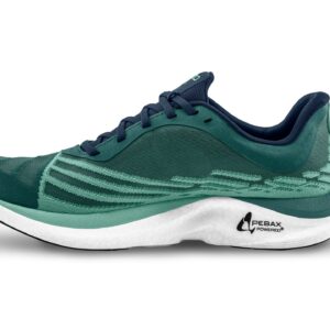 Topo Athletic Women's Lightweight Comfortable 5MM Drop Speed Runner Cyclone 2 Road Running Shoes, Athletic Shoes for Road Running, Ocean/Mint, Size 8.5