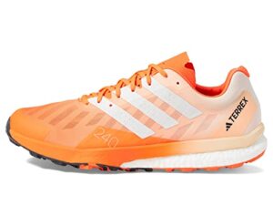 adidas terrex speed ultra trail running shoes men's, orange, size 10.5