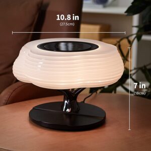 AMPULLA Cloud of Light Smart Bedside Lamp Table Lamp with Wireless Charge and Bluetooth Speaker RGB Dimmable Nightstand Lamp for Bedroom