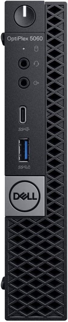 Dell OptiPlex 5060 Micro Intel Core i5-8500T 2.1GHz, 32GB RAM, 256GB SSD, Windows 11 Pro 64bit 24" LCD (Renewed)