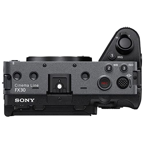 Sony FX30 Super 35 Cinema Line Camera with E PZ 10-20mm f/4 G Lens