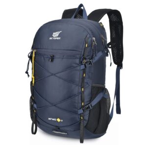 skysper packable hiking backpack 30l lightweight daypack travel backpacks for women men（blue）
