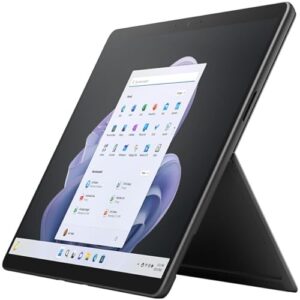 microsoft surface pro 9 tablet - 13" - core i7 12th gen i7-1265u deca-core (10 core) - 16 gb ram - 256 gb ssd - windows 11 pro 64-bit - graphite