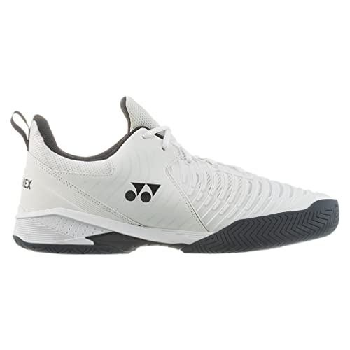 YONEX Unisex Sonicage Plus 4E Width Tennis Shoes White