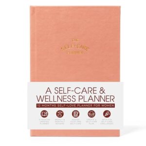 self care planner by epic self - undated wellness planner, 48 weeks - self-love, and habit tracker for women - prioritize your well-being in 2023 - daily & weekly reflection pages