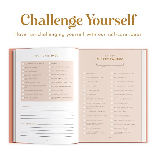 Self Care Planner by epic self - Undated Wellness Planner, 48 Weeks - Self-Love, and Habit Tracker for Women - Prioritize Your Well-being in 2023 - Daily & Weekly Reflection Pages