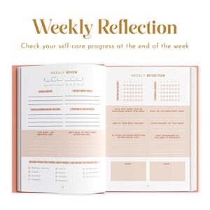 Self Care Planner by epic self - Undated Wellness Planner, 48 Weeks - Self-Love, and Habit Tracker for Women - Prioritize Your Well-being in 2023 - Daily & Weekly Reflection Pages