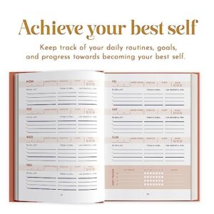 Self Care Planner by epic self - Undated Wellness Planner, 48 Weeks - Self-Love, and Habit Tracker for Women - Prioritize Your Well-being in 2023 - Daily & Weekly Reflection Pages