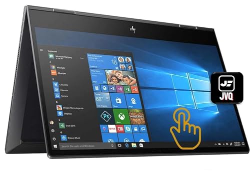 HP Envy x360 Convertible 2-in-1 Media Laptop, 15.6" Full HD Touchscreen, 6-Core AMD Ryzen 5 7530U, 32GB RAM, 1TB SSD, Backlit Keyboard, Windows 11, HDMI, USB-C, Black,