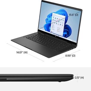 HP Envy x360 Convertible 2-in-1 Media Laptop, 15.6" Full HD Touchscreen, 6-Core AMD Ryzen 5 7530U, 32GB RAM, 1TB SSD, Backlit Keyboard, Windows 11, HDMI, USB-C, Black,