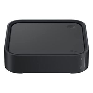 SAMSUNG SmartThings Station with Power Adapter, 15W Super Fast Wireless Charger, Smart Home Hub, 2023, EP-P9500TBEGUS, Black