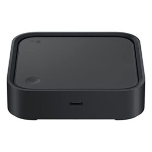 SAMSUNG SmartThings Station with Power Adapter, 15W Super Fast Wireless Charger, Smart Home Hub, 2023, EP-P9500TBEGUS, Black