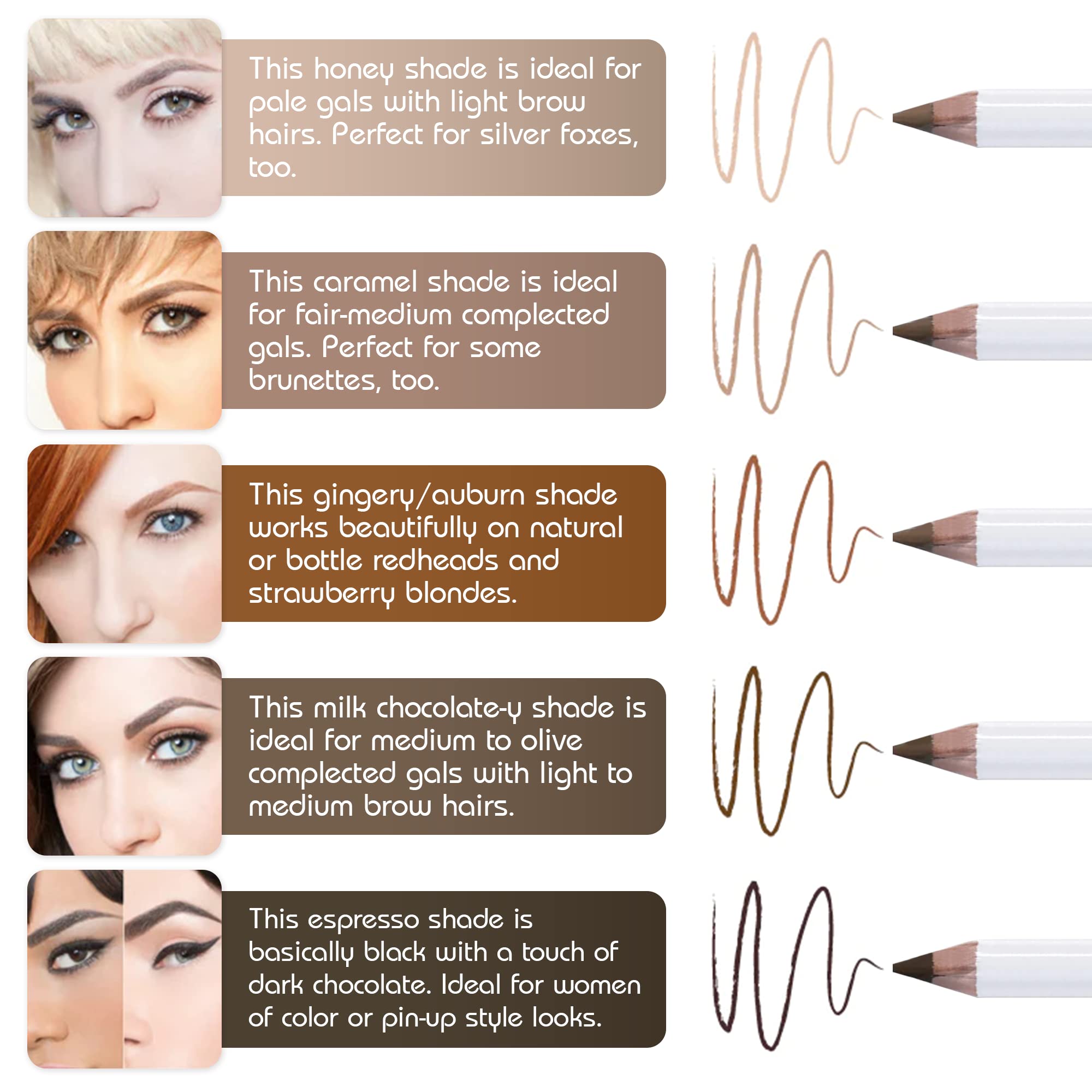 BRETT BROW Duo-Shade Pencil