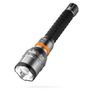 nebo davinci powerful, rechargeable and waterproof handheld flashlight and power bank