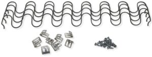elegent upholstery 24" inch sofa couch recliner replacement coil seat/back repair kit includes spring clips - set of 4
