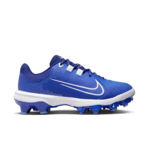 Nike Women's Hyperdiamond 4 Pro Molded Softball Cleats Royal | White Size 8 Medium