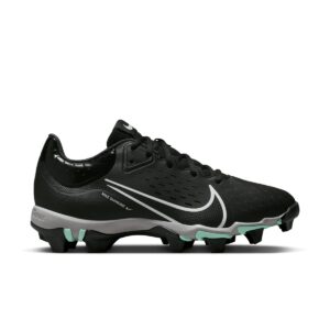 Nike Hyperdiamond 4 Keystone Molded Softball Cleats Black | White SZ 9