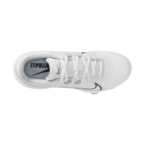 Nike Women's Hyperdiamond 4 Pro Molded Softball Cleats White | Black Size 5 Medium